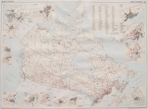 Census Divisions – 1951